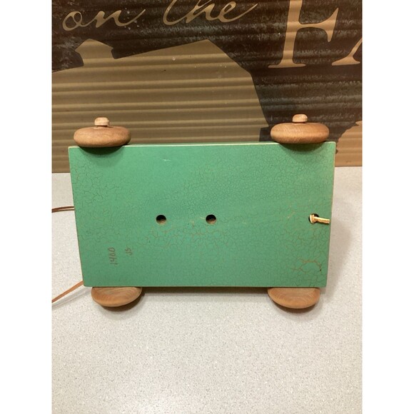 Henn Workshops Handcrafted 19th In The Toys Series "Puff" 2001 Wooden Rabbit Toy - Picture 11 of 14